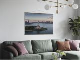 Statue Of Liberty Wall Mural Aerial View Of Statue Of Liberty Schickes Poster Wall