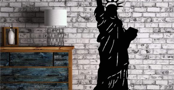 Statue Of Liberty Wall Mural Statue Of Liberty New York City Decor Wall Art Mural Vinyl