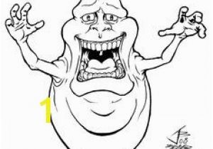 Stay Puft Coloring Page Ghostbusters Stay Puft Marshmallow Man Coloring Pages Sketch