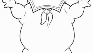 Stay Puft Coloring Page Ghostbusters Stay Puft Marshmallow Man Coloring Pages Sketch