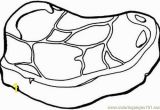 Steak Coloring Page Meat Coloring Pages Eskayalitim