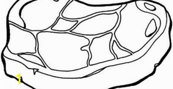 Steak Coloring Page Meat Coloring Pages Eskayalitim