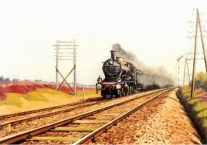 Steam Train Wall Mural Ns Een Blikken Tinus Ns 2100 Verleent Voorspan Aan Een