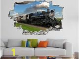 Steam Train Wall Mural Vintage Retro Steam Train Lo Otive Wall Sticker Mural