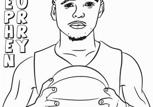Stephen Curry Coloring Pages to Print Steph Curry Coloring Pages Free