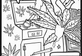 Stoner Inappropriate Coloring Pages for Adults Funny Stoner Coloring Page for Adults Illustration Stoner