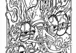 Stoner Trippy Coloring Pages for Adults Meet the Artist Behind the Trippiest Weed Coloring Book