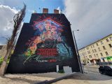 Stranger Things Wall Mural Netflix PowiesiÅ Rower Na Muralu „stranger Things