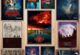 Stranger Things Wall Mural Stranger Thing Coated Paper Poster Cafe Creative Wallpaper Interior Decoration Quotes Stickers for Walls Quotes Wall Stickers From Greenliv $35 18