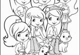 Strawberry Shortcake and Friends Coloring Pages 40 Best Strawberry Shortcake Images On Pinterest