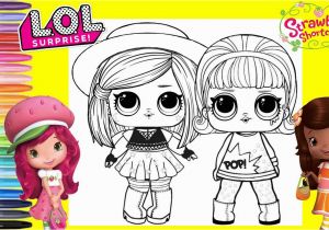 Strawberry Shortcake Cartoon Coloring Pages Lol Surprise Dolls Repainted as Strawberry Shortcake & Friends orange Blossom Lol Surprise Coloring