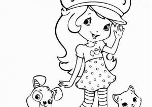 Strawberry Shortcake Cartoon Coloring Pages Pies I Kot Truskawkowe Ciastko Kolorowanki Dla ChÅopc³w