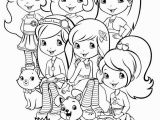 Strawberry Shortcake Cartoon Coloring Pages Strawberry Shortcake Princess Coloring Page