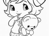 Strawberry Shortcake Doll Coloring Pages Coloring Pages Little Girl
