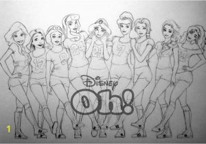 Stress Relief Disney Coloring Pages for Adults Disney Oh by Apiz2k8