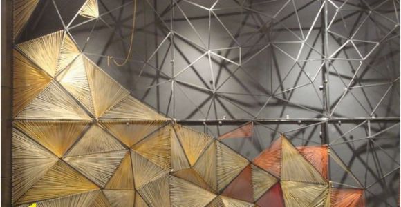 String Art Wall Mural Thread Mural