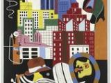 Stuart Davis New York Mural Beautiful Empire State Building Artwork for Sale Posters and Prints