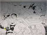 Studio Ghibli Wall Mural Wall Mural as Opposed to Carousel Animals