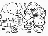 Stuffed Animal Coloring Pages Kitty at the Zoo Coloring Page for Kids for Girls Coloring