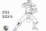 Sub Zero Mortal Kombat Coloring Pages Mortal Kombat Coloring Pages Sub Zero Free Printable