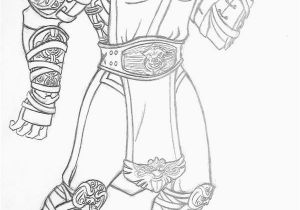 Sub Zero Mortal Kombat Coloring Pages Sub Zero From Mortal Kombat Free Coloring Pages