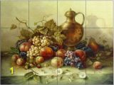 Sublimation Tile Murals Ceramic Tile Mural Fruit Bouquet I by Corrado Pila Kitchen