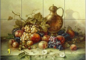 Sublimation Tile Murals Ceramic Tile Mural Fruit Bouquet I by Corrado Pila Kitchen