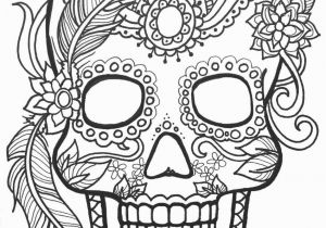 Sugar Skull Coloring Pages for Adults 10 Sugar Skull Day Of the Dead Coloringpages original Art