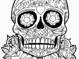 Sugar Skull Coloring Pages for Adults Get This Sugar Skull Coloring Pages Adults Printable