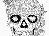 Sugar Skull Coloring Pages for Adults Sugar Skull Coloring Coloring Pages Printable