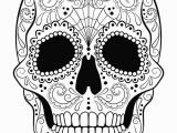 Sugar Skull Coloring Pages for Adults Sugar Skull Coloring Page • Free Printable Ebook