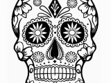 Sugar Skull Coloring Pages for Adults Sugar Skull Coloring Page with Images