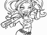 Suicide Squad Harley Quinn Coloring Pages Harley Quinn Coloring Pages