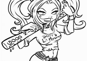 Suicide Squad Harley Quinn Coloring Pages Harley Quinn Coloring Pages