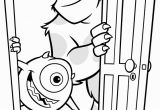 Sulley Coloring Page Coloring Sheet Sully & Mike Home Movie Makeover