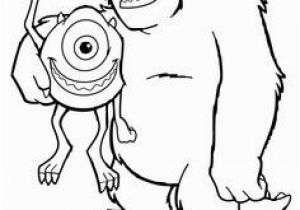 Sulley Coloring Page Monster Pictures for Kids