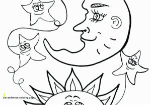 Sun and Moon Coloring Pages 23 Sun and Moon Coloring Pages