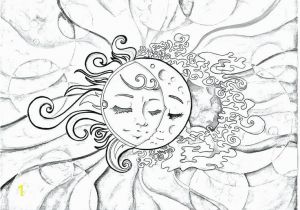 Sun and Moon Coloring Pages for Adults Coloring Pages for Adults Sun and Moon