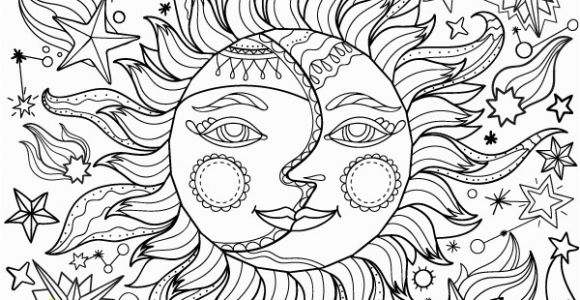 Sun and Moon Coloring Pages Pin by Muse Printables On Adult Coloring Pages at Coloringgarden