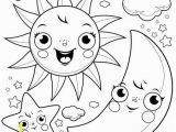 Sun Moon Stars Coloring Page 5 343 Sun Coloring Cliparts Stock Vector and Royalty Free