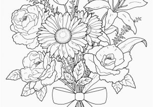 Sunflower Printable Coloring Pages Vases Flowers In Vase Coloring Pages A Flower top I 0d Coloring
