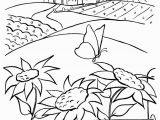 Sunset Coloring Pages Coloring Pages Sunsets Farm Scenes Coloring Page Kids Coloring