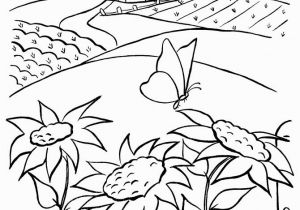 Sunset Coloring Pages Coloring Pages Sunsets Farm Scenes Coloring Page Kids Coloring