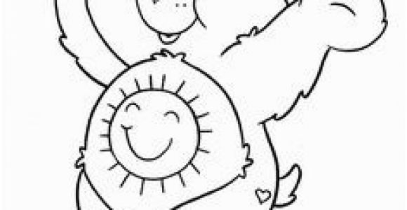 Sunshine Care Bear Coloring Pages 300 Best Care Bears Coloring Pages Images