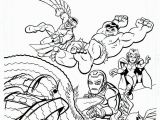 Super Hero Squad Coloring Pages Printable Marvel Superhero Squad Coloring Pages