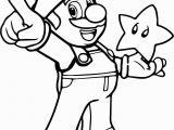 Super Mario Bros Coloring Pages to Print Super Mario with A Star Coloring Pages Printable