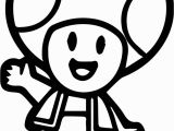 Super Mario Bros toad Coloring Pages toad Mario Drawing at Getdrawings