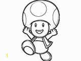 Super Mario Brothers toad Coloring Pages Mario toad Drawing at Getdrawings