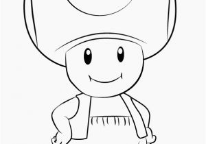 Super Mario Brothers toad Coloring Pages toad Mario Coloring Pages