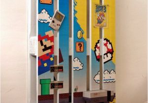 Super Mario Brothers Wall Murals Super Mario themed Pallet as A Functional Decoration Nes